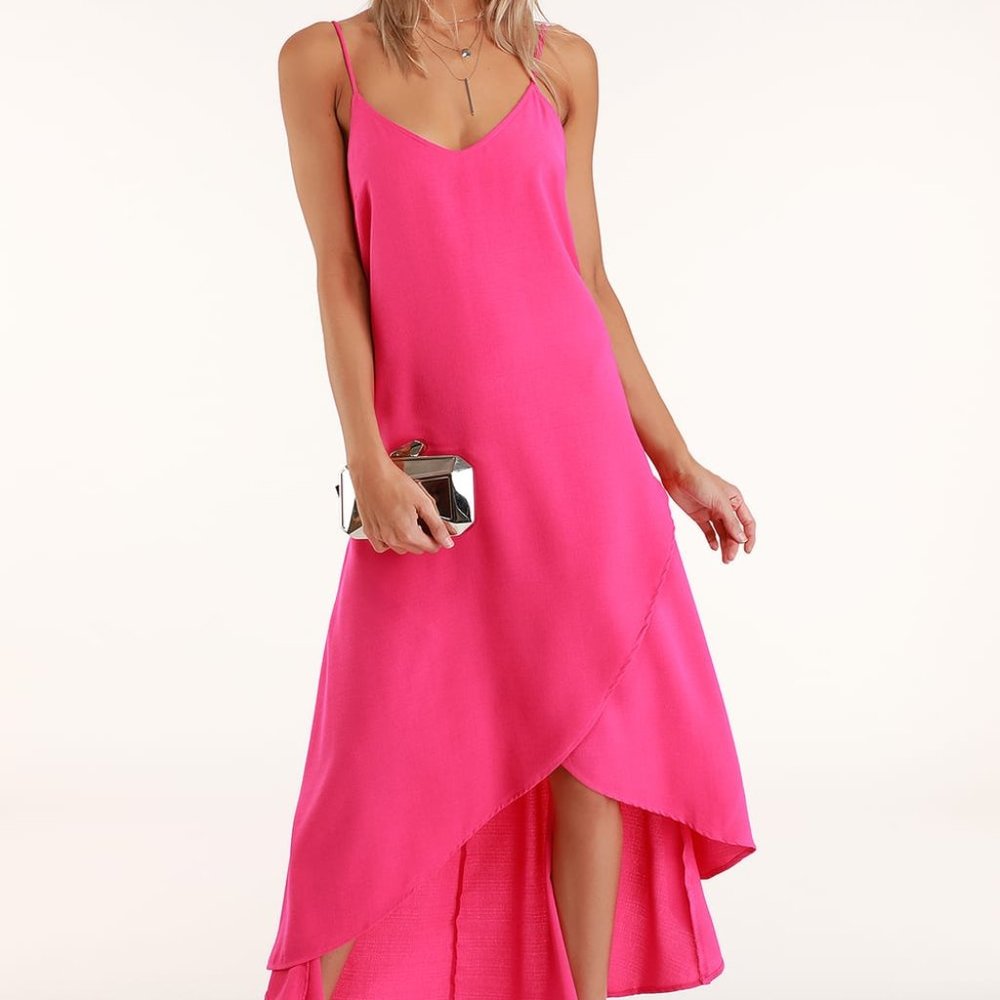 Lulu's - Sweet Surprise Hi-Lo Dress - Worn Once - XS